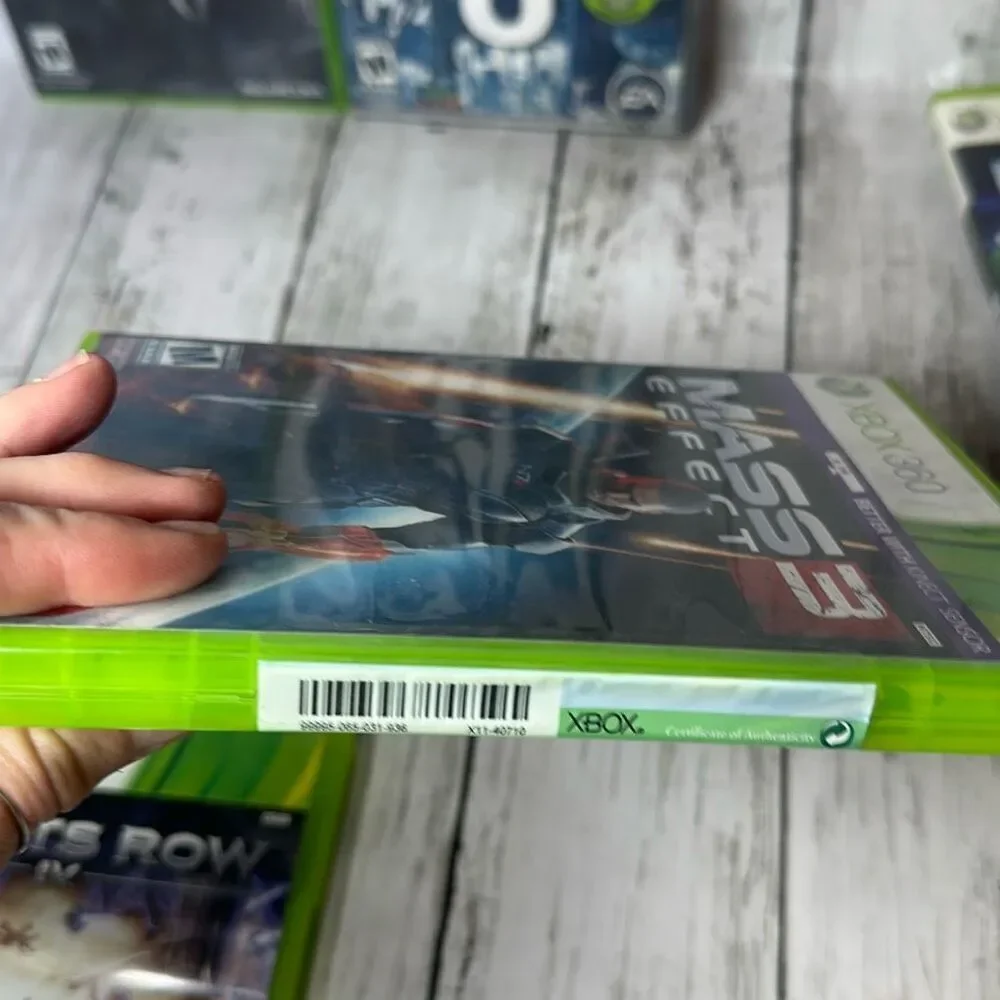 Microsoft Xbox 360 lot of 6 Games Mass Effect 3‎ NEW Gears of War 3 Deadrising 2